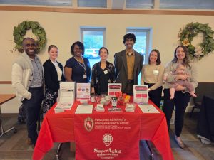 Okonkwo Lab members at the 2025 WRAP Info Session in South Madison.