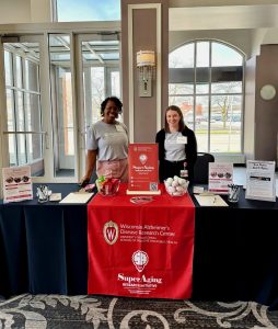 Monica Bruce and Alyssa Pandos at the 2026 Breaking the Silence in Milwaukee.
